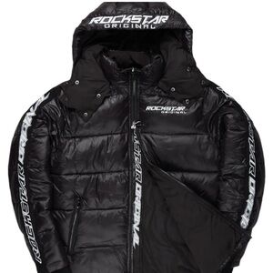 New With Tags Rockstar Puffer Jacket- S